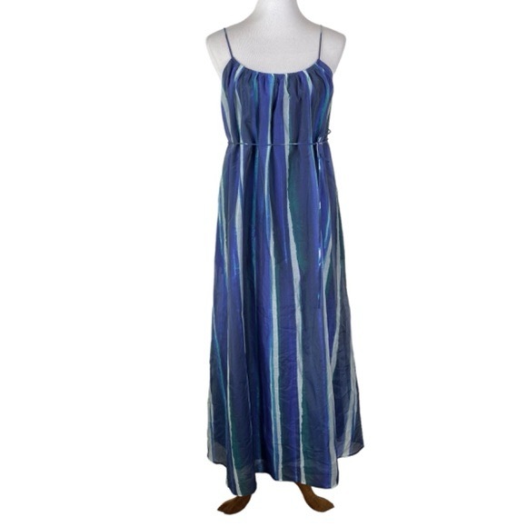 Banana Republic Organza Tie Waist Maxi Dress NWT size M - Picture 6 of 6